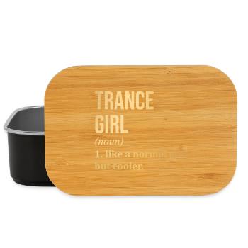 Trance - Lunch Box - black - Front