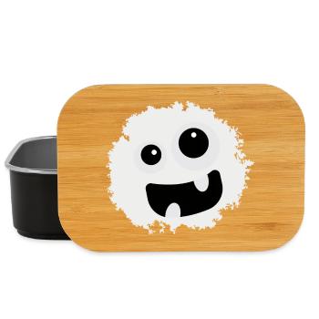 Laughing Monster - Halloween - Ghost - Ghost - Lunch Box - black - Front