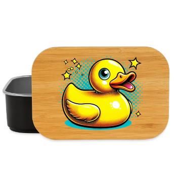 Duckling Duck Duck - Lunch Box - black - Front