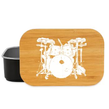 Percussion - Boîte à goûter - noir - Devant