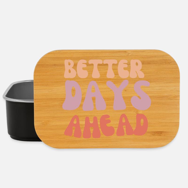 Bessere Tage bevorstehen - Lunch Box - Schwarz