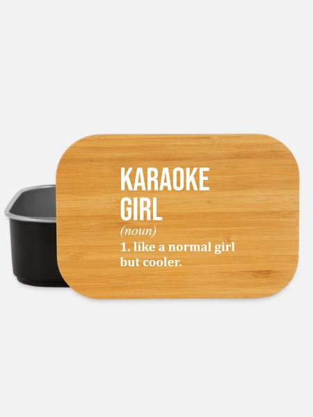 Karaoke Karaoke Karaoke - Lunch Box - Schwarz