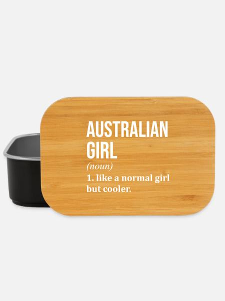 Australia Australia Australia - Lunch Box - black