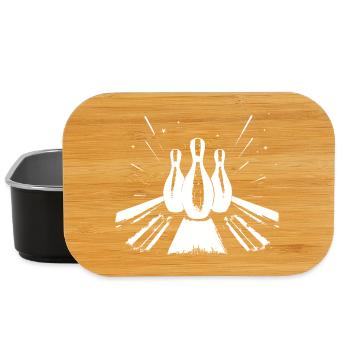 Bowling - Lunch Box - Schwarz - Vorne