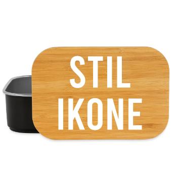 ICÔNE DE STYLE - Boîte à goûter - noir - Devant