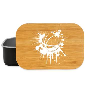 Basketball Ball Graffiti - Lunch Box - black - Front