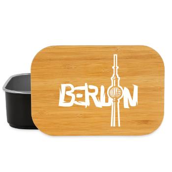 Graffiti Berlin - Berliner Fernsehturm - Lunch Box - Schwarz - Vorne