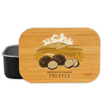 Festival de la truffe italienne - Boîte à goûter - noir - Devant