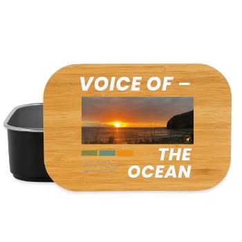 Sunset over the Ocean - Lunch Box - black - Front