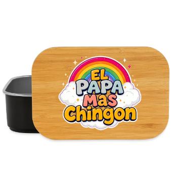 El Papa Mas Chingon - Boîte à goûter - noir - Devant