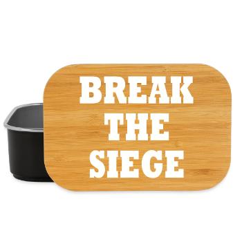 break the siege  - Lunch Box - Schwarz - Vorne