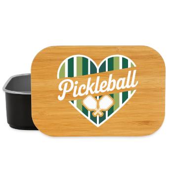 Pickleball - Boîte à goûter - noir - Devant