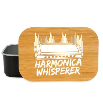 Harmonica Musican Whisperer Harmonica - Boîte à goûter - noir - Devant
