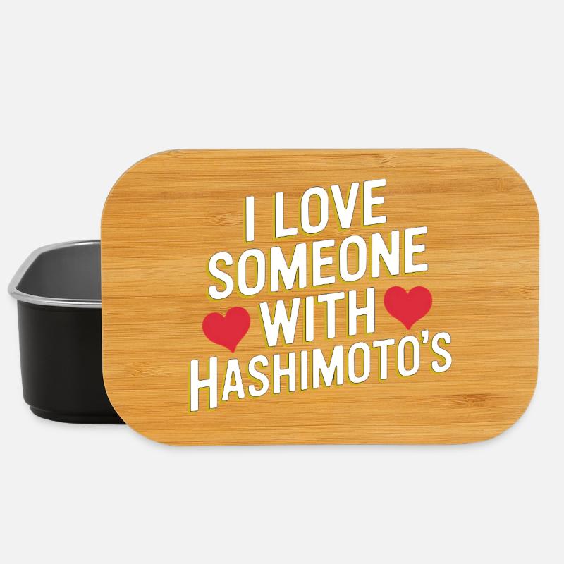 Ich liebe jemanden mit Hashimoto - Lunch Box - Schwarz