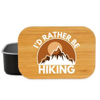 Randonnée en montagne Amour Escalade - Boîte à goûter - noir - Devant