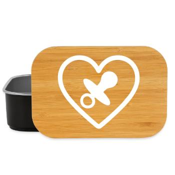 Heart + Childminder / Nanny – Super Nanny - Lunch Box - black - Front