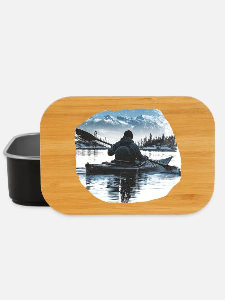 Kayak - Boîte à goûter - noir