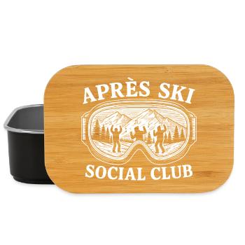 Après Ski Social Club - Lunch Box - black - Front