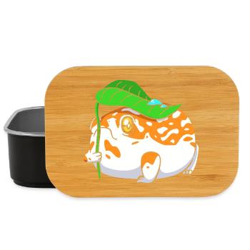 Frosch Desert Rain Frog - Lunch Box - Schwarz - Vorne