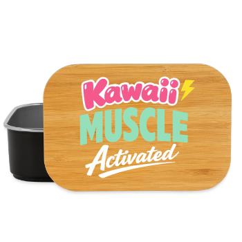 Anime Starkes Mädchen, Das Die Kraft Im - Lunch Box - Schwarz - Vorne