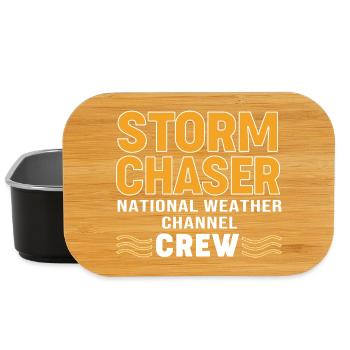 Tornado Meteorology Meteorologist Storm - Lunch Box - black - Front