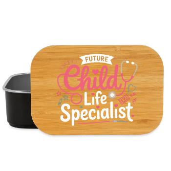 Zukunft Kind Lebensspezialist - Lunch Box - Schwarz - Vorne