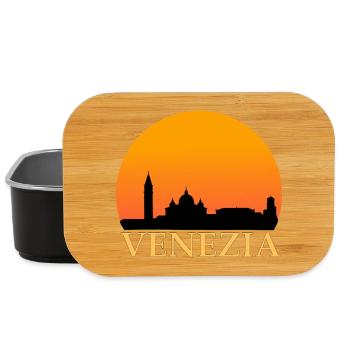 Venezia Sunset - Lunch Box - black - Front