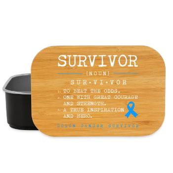Colon, Cancer, Large Intestine - Lunch Box - black - Front