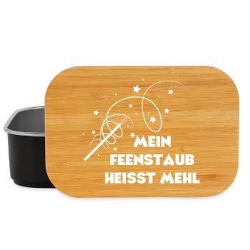 My fairy dust is called flour - Lunch Box - black - Front