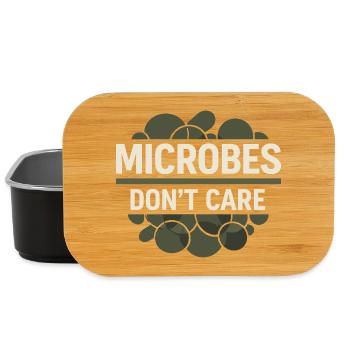 Mikrobiologie - Lunch Box - Schwarz - Vorne