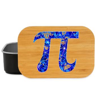 Nombre Pi - 3,14 - Boîte à goûter - noir - Devant