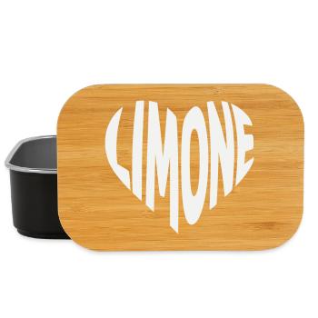 Lime Heart Design - Lunch Box - black - Front