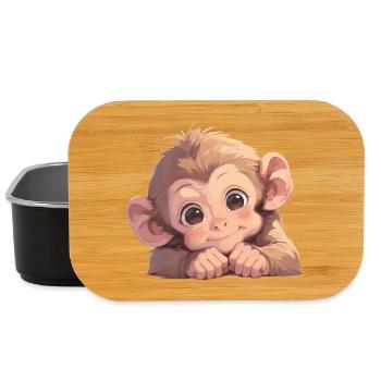 Macaque Macaque - Lunch Box - black - Front