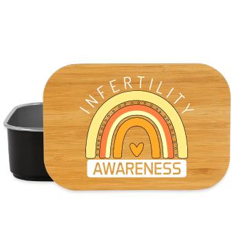 Monat für Unfruchtbarkeitsbewusstsein IVF-Monat Orange - Lunch Box - Schwarz - Vorne