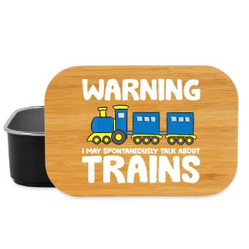 Spontaner Zug Talk Abschlag - Lunch Box - Schwarz - Vorne