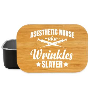  Asesthetic Nurse aka Wrinkles Slayer Botox - Lunch Box - black - Front