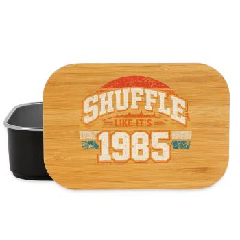 Mischen Sie wie ein Vintage-Jubiläumsgeschenk von 1985 - Lunch Box - Schwarz - Vorne