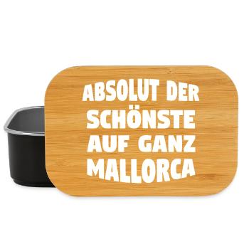 Mallorca Schönste - Lunch Box - Schwarz - Vorne