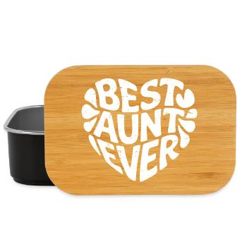 Beste Tante aller Zeiten - Lunch Box - Schwarz - Vorne