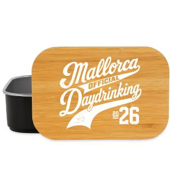 Malle 2026 Majorque Daydrinking 2026 - Boîte à goûter - noir - Devant
