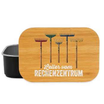 LEITER VOM RECHENZENTRUM - IT-Management - Lunch Box - Schwarz - Vorne