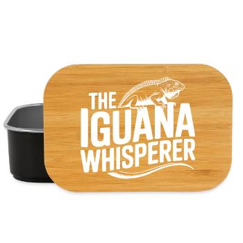Le Murmureur d’Iguanes - Boîte à goûter - noir - Devant