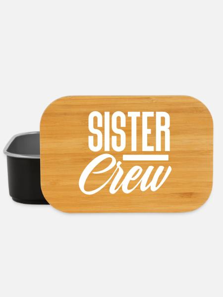 Sister sister crew - Lunch Box - black