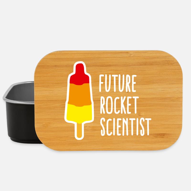 Future rocket scientist popsicle obtention diplôme - Boîte à goûter - noir