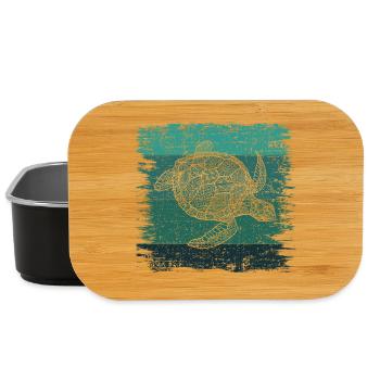Turtle - Lunch Box - black - Front