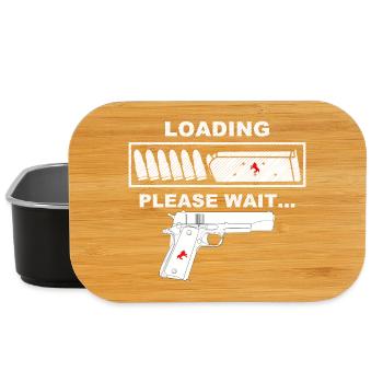 Waffenbesitzer, 9mm - Lunch Box - Schwarz - Vorne