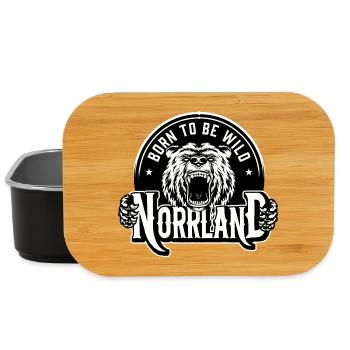 Born to be wild Norrland - Lunch Box - black - Front
