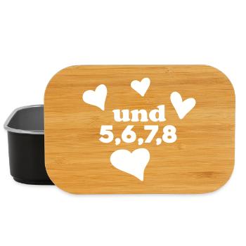 Tanzen Rhythmus Tanz Tänzer Tänzerin - Lunch Box - Schwarz - Vorne
