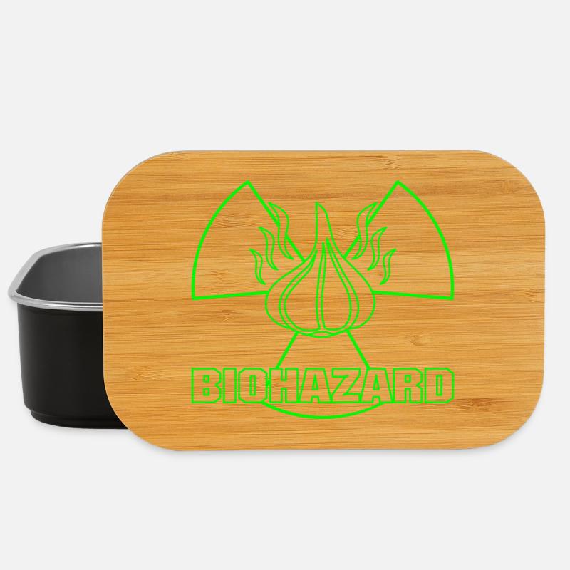 GARLIC BIOHAZARD - Lunch Box - Schwarz