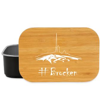 # Brocken - der Berg im Harz - Lunch Box - Schwarz - Vorne